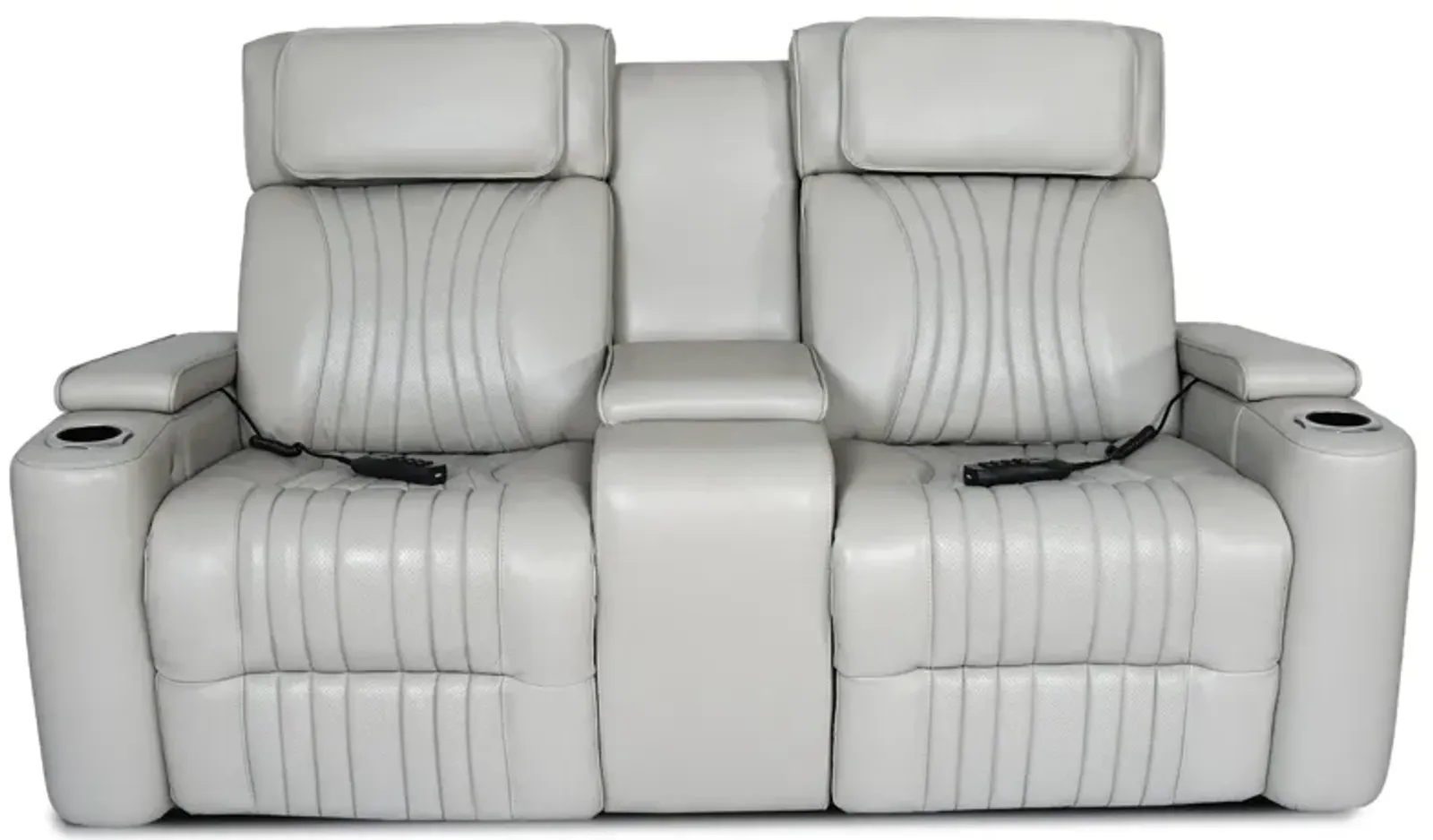 Power Loveseat With Heat & Massage