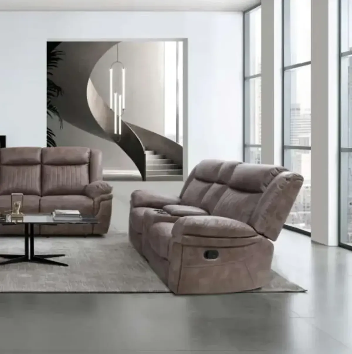 Gliding Reclining Loveseat