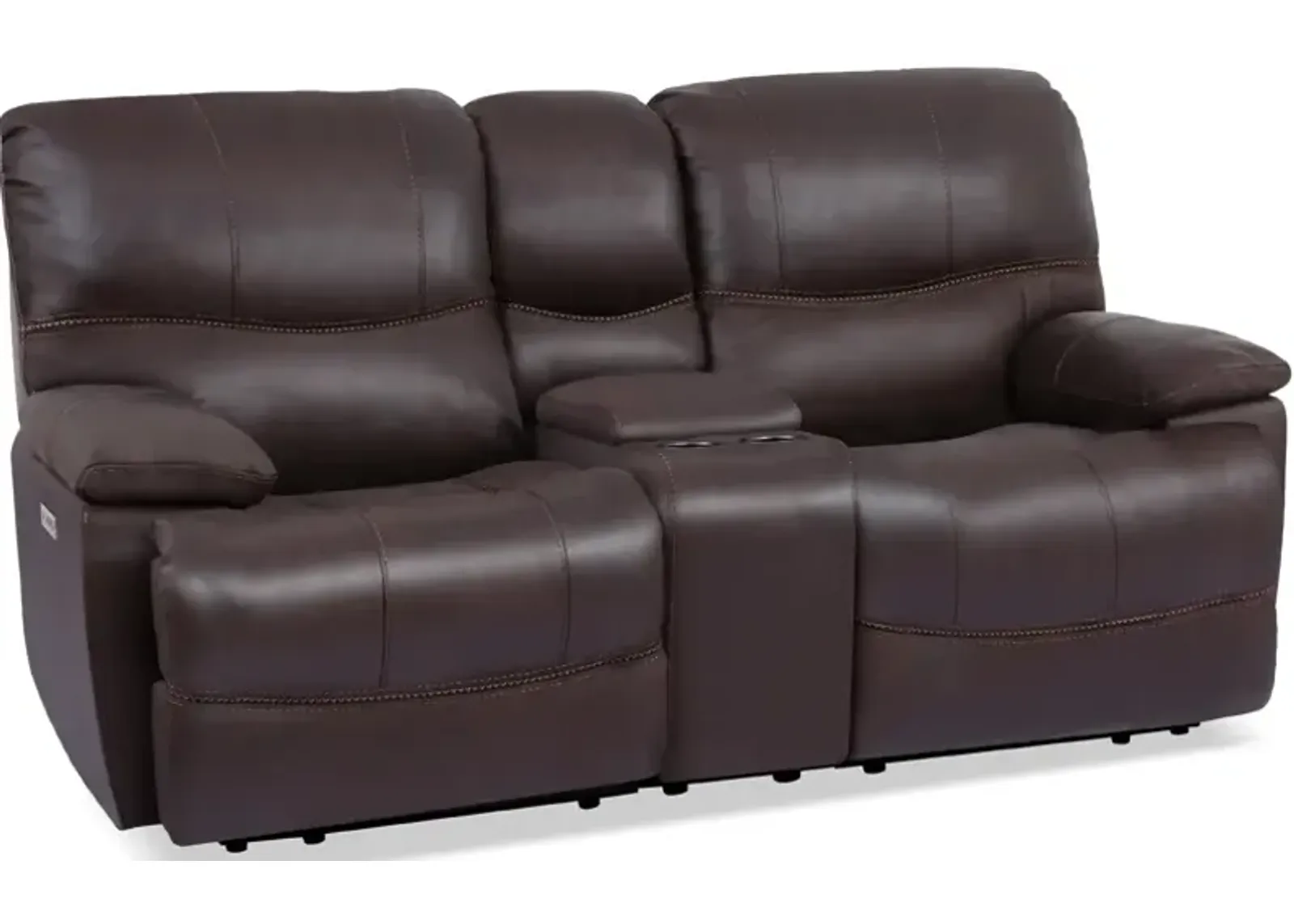 Power Loveseat With Console