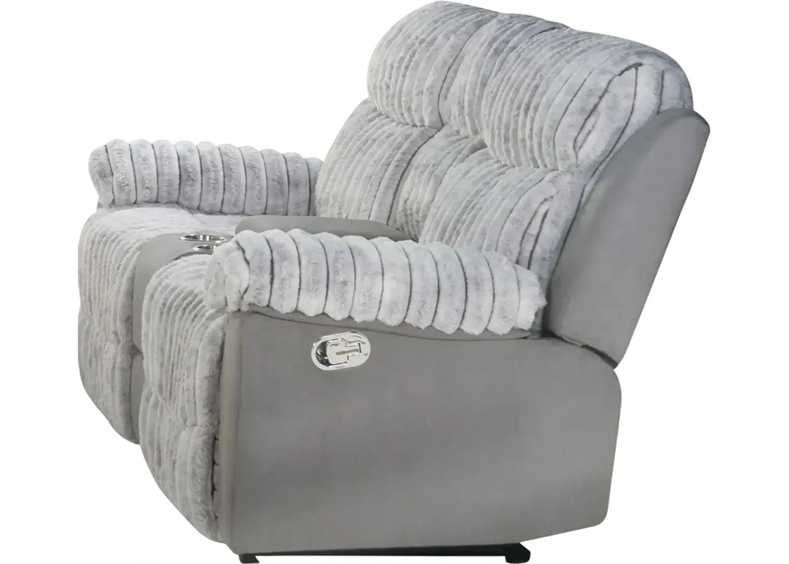 Reclining Console Loveseat