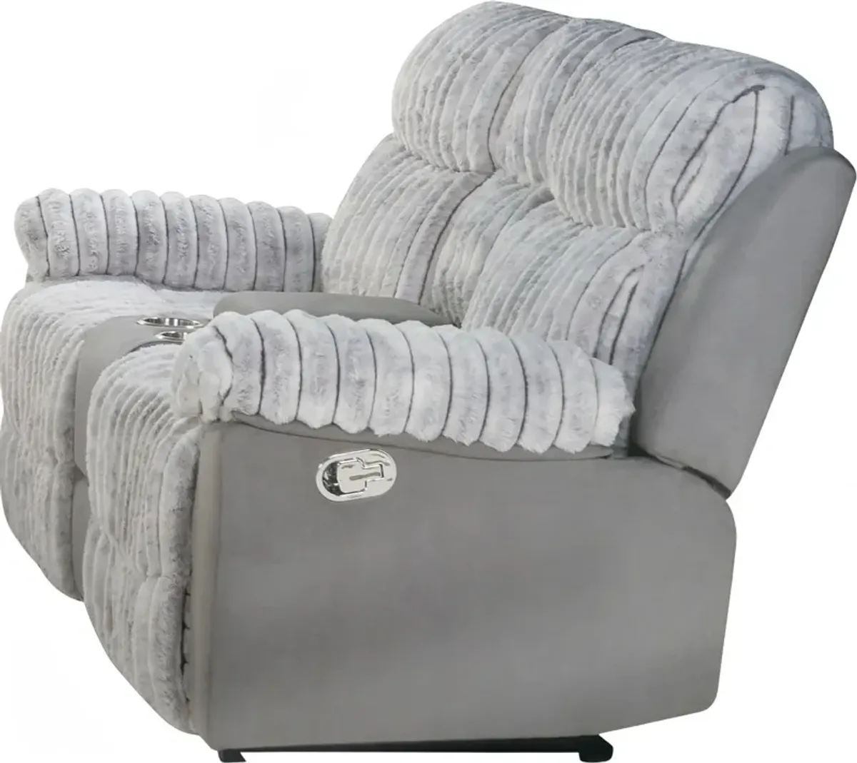 Reclining Console Loveseat