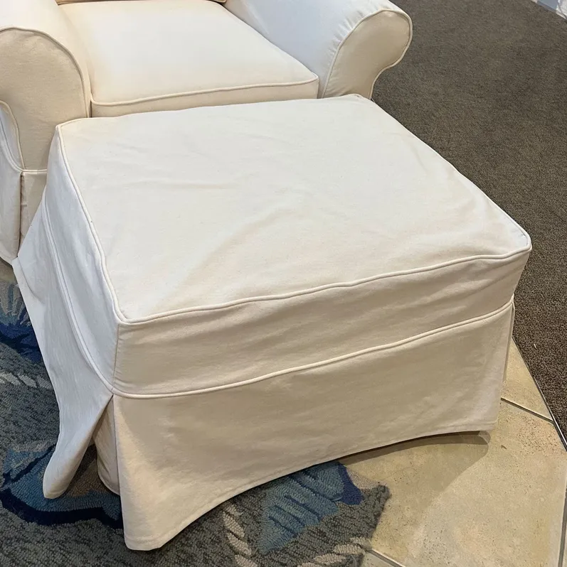 Slipcover Ottoman