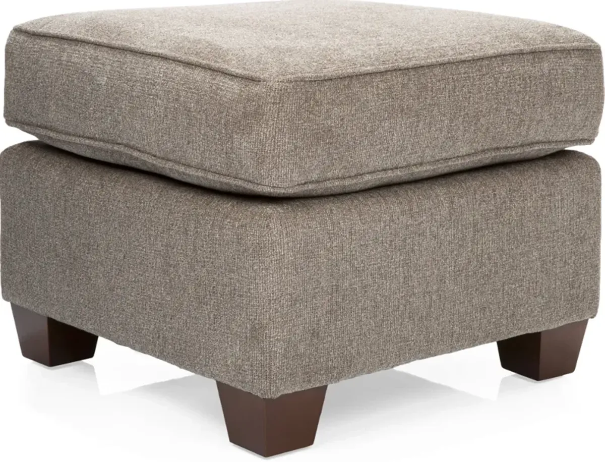 Lucy Gray Ottoman