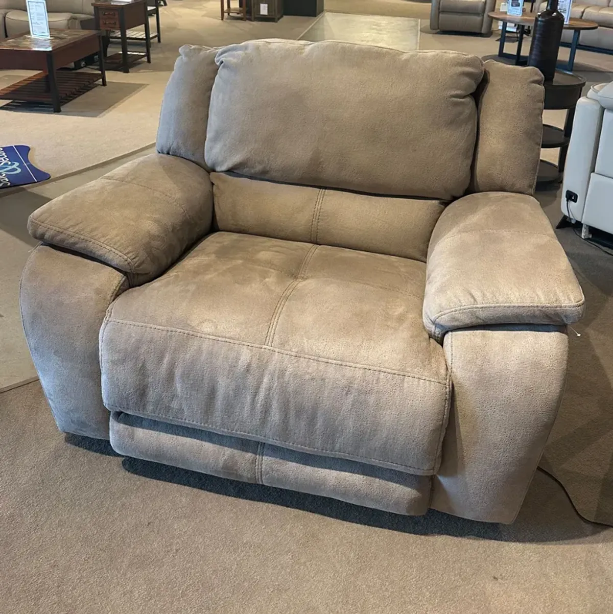 Power Recliner With Power Headrest & Lumbar