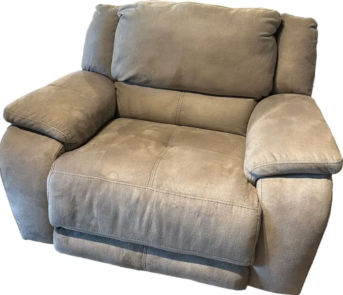 Power Recliner With Power Headrest & Lumbar