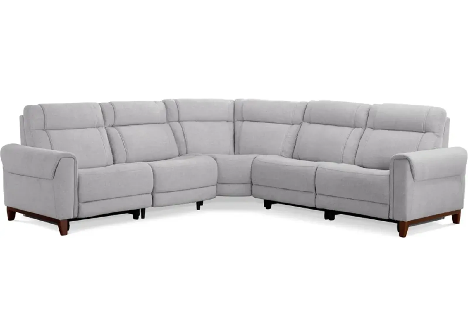 5 Piece Power Sectional