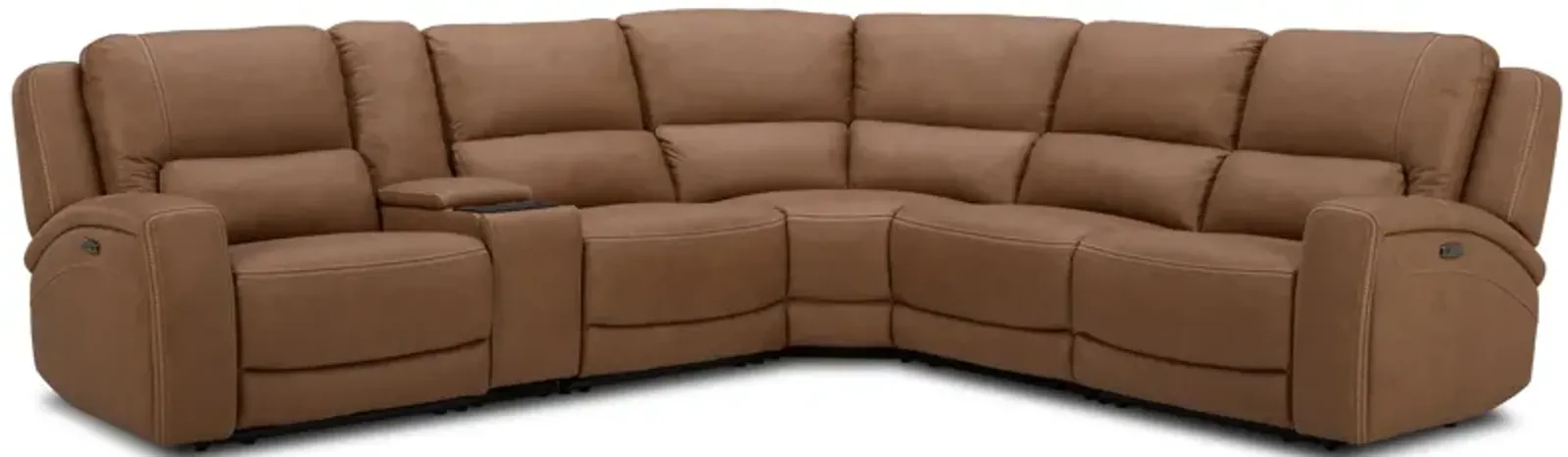 6 Piece Reclining Sectional