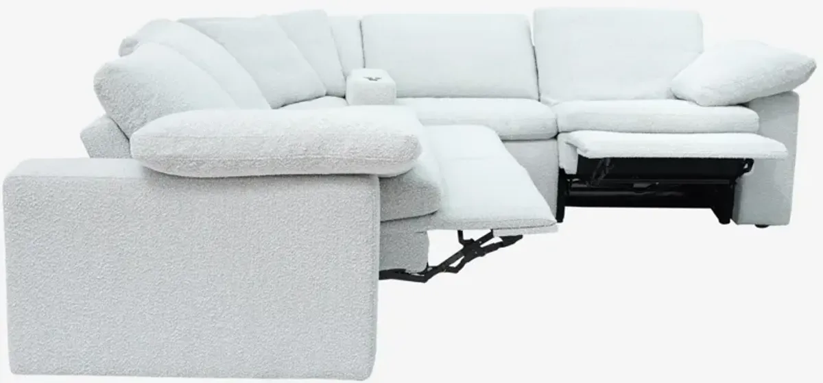 Shannon 5 Piece Power Sectional