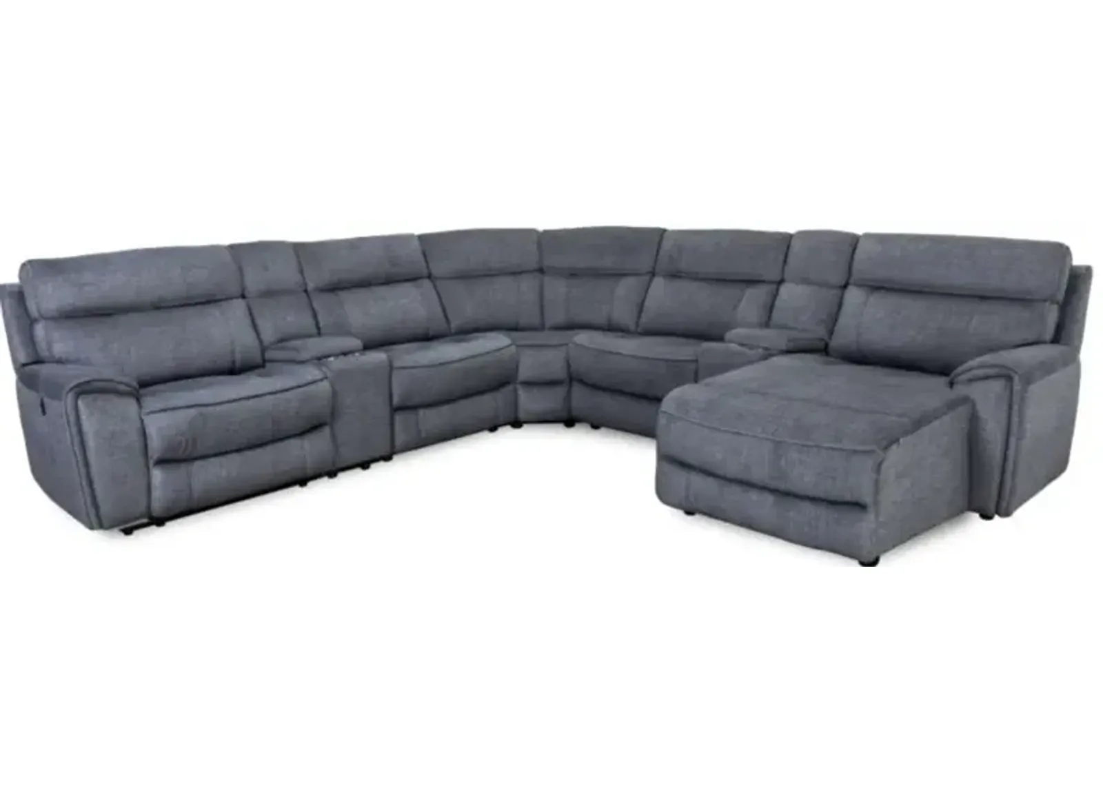 6 Piece Power Sectional