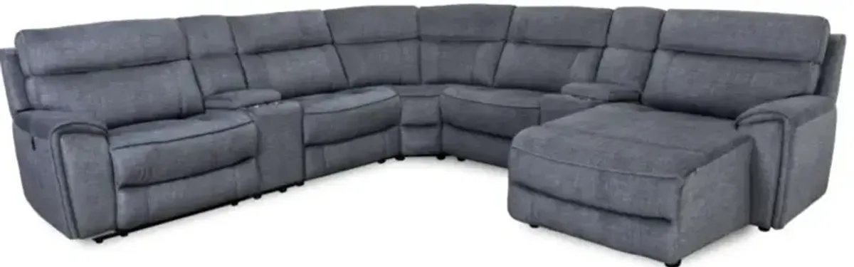 6 Piece Power Sectional