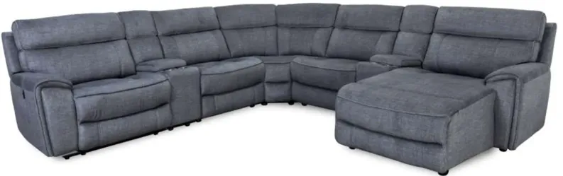 6 Piece Power Sectional