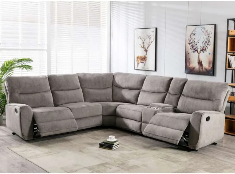 6 Piece Reclining Sectional