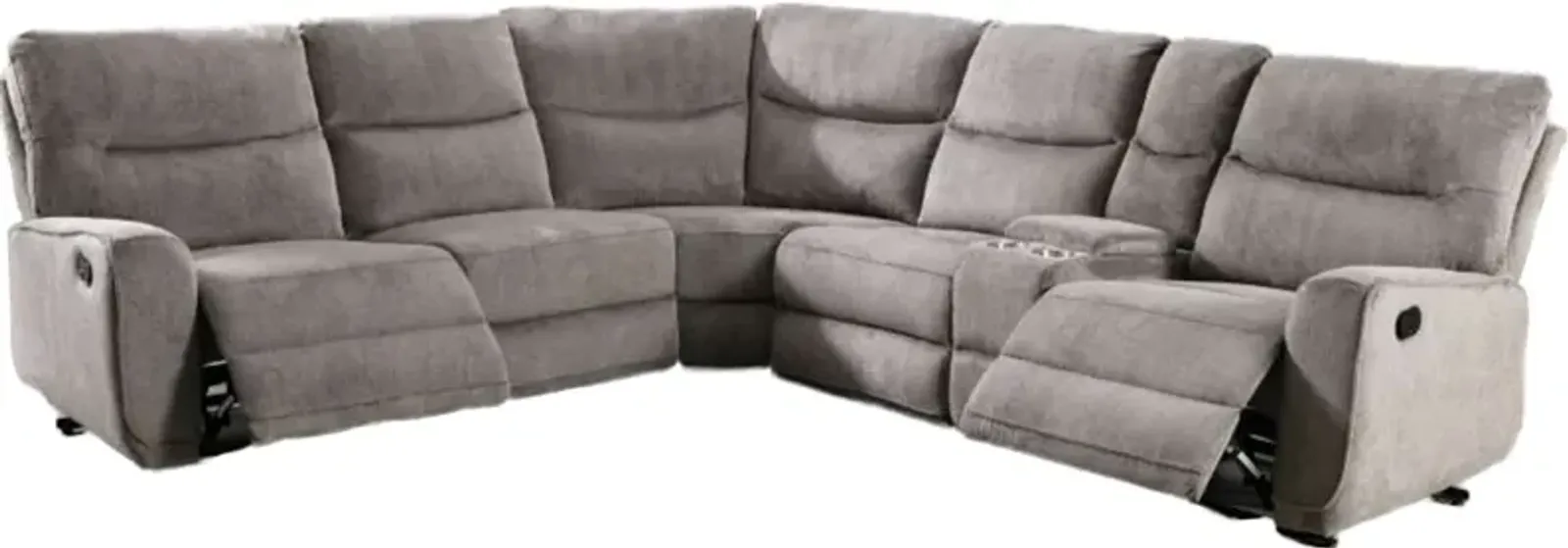 6 Piece Reclining Sectional