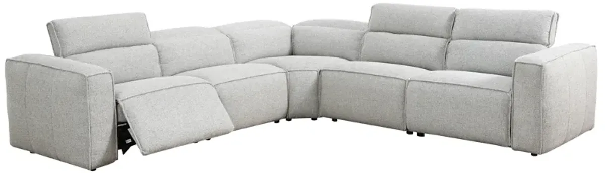 5 Piece Power Sectional