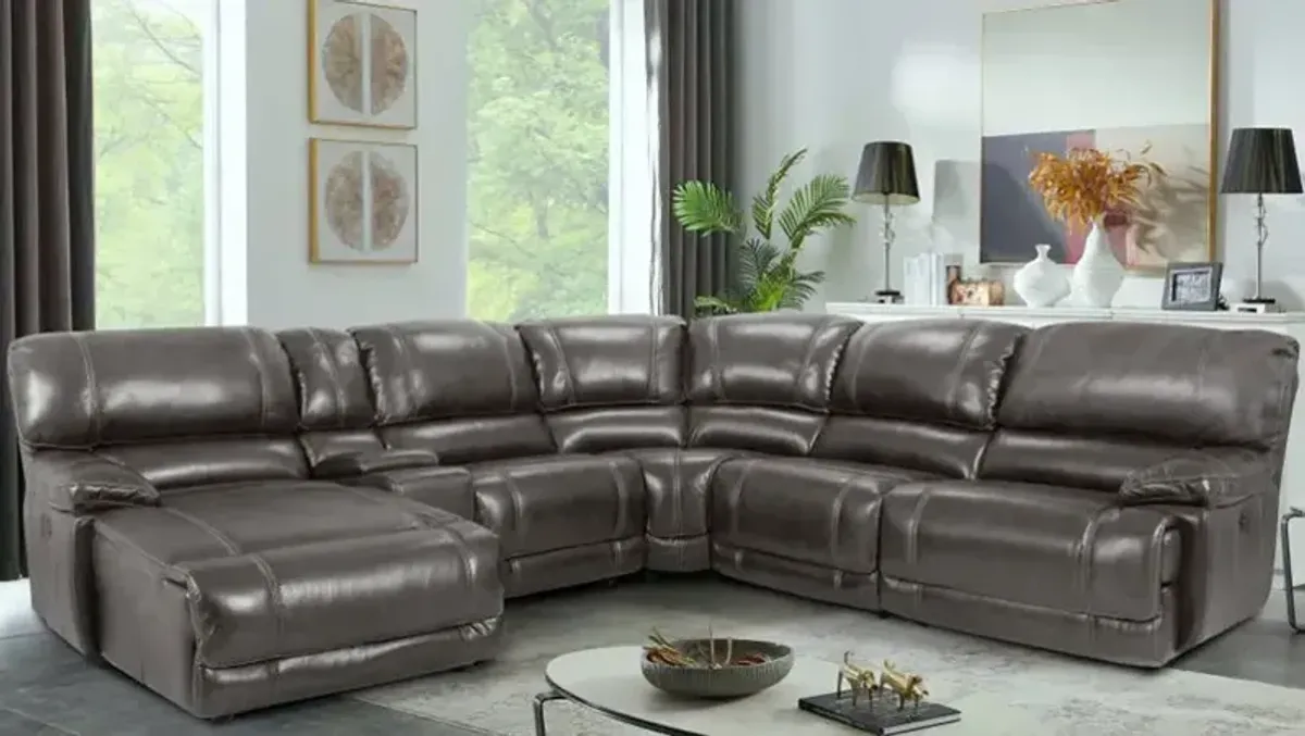 6 Piece Power Sectional