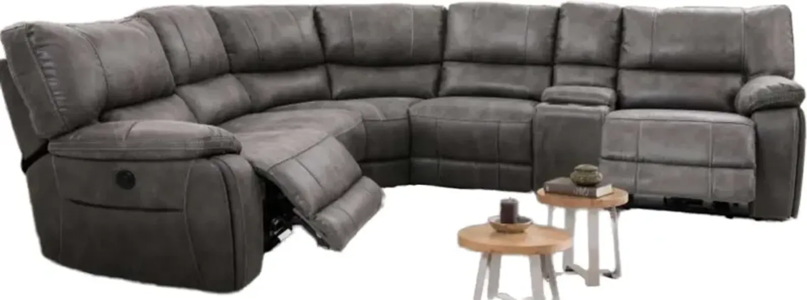 6 Piece Power Sectional