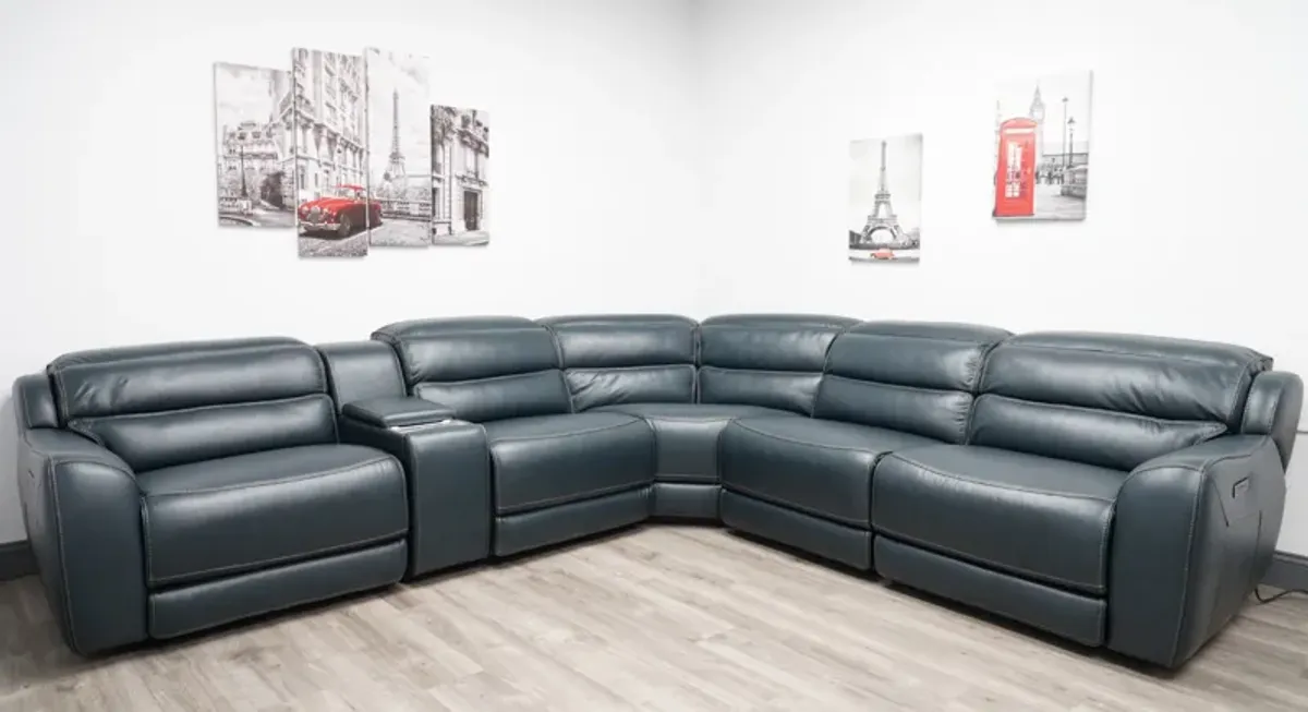 6 Piece Power Sectional