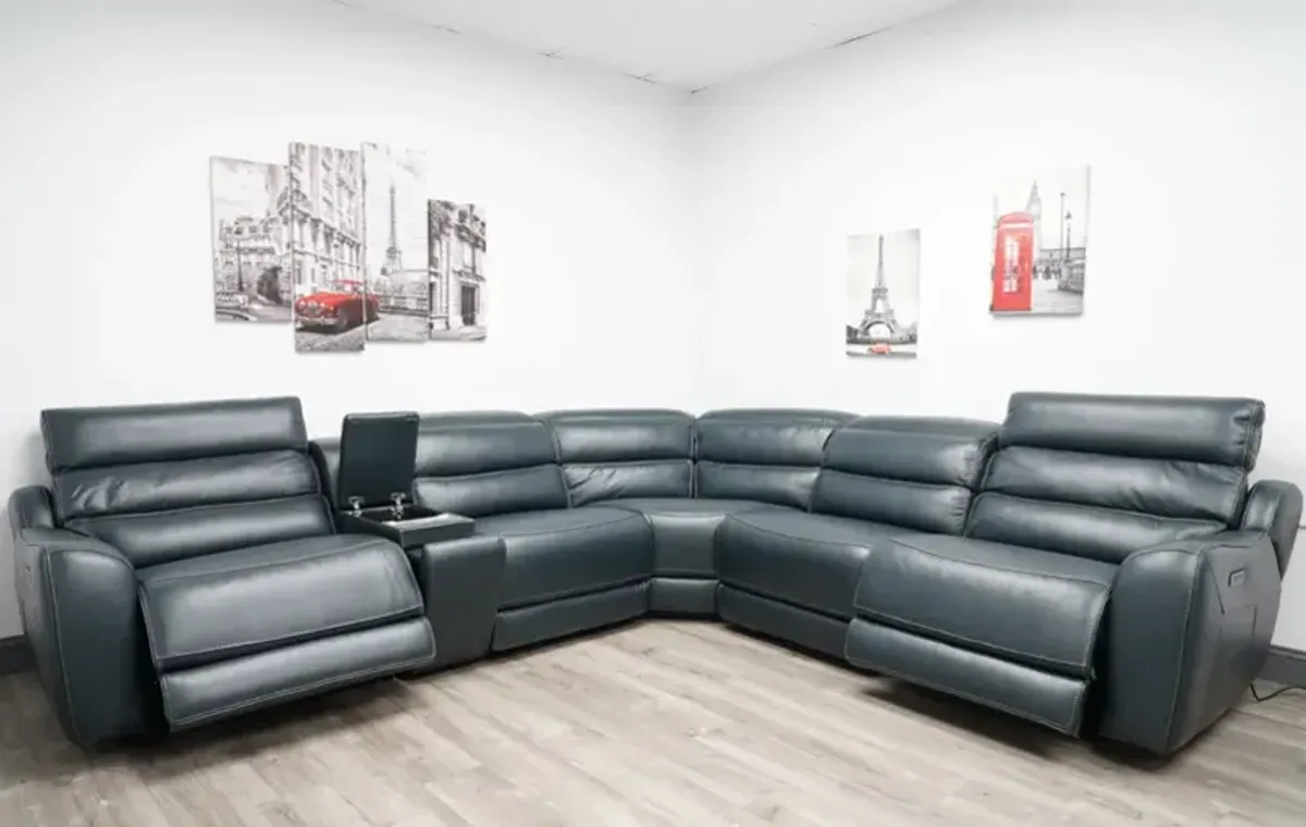 6 Piece Power Sectional