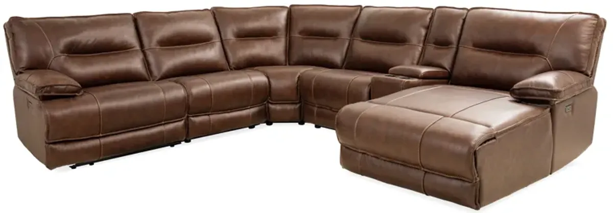 6 Piece Power Sectional