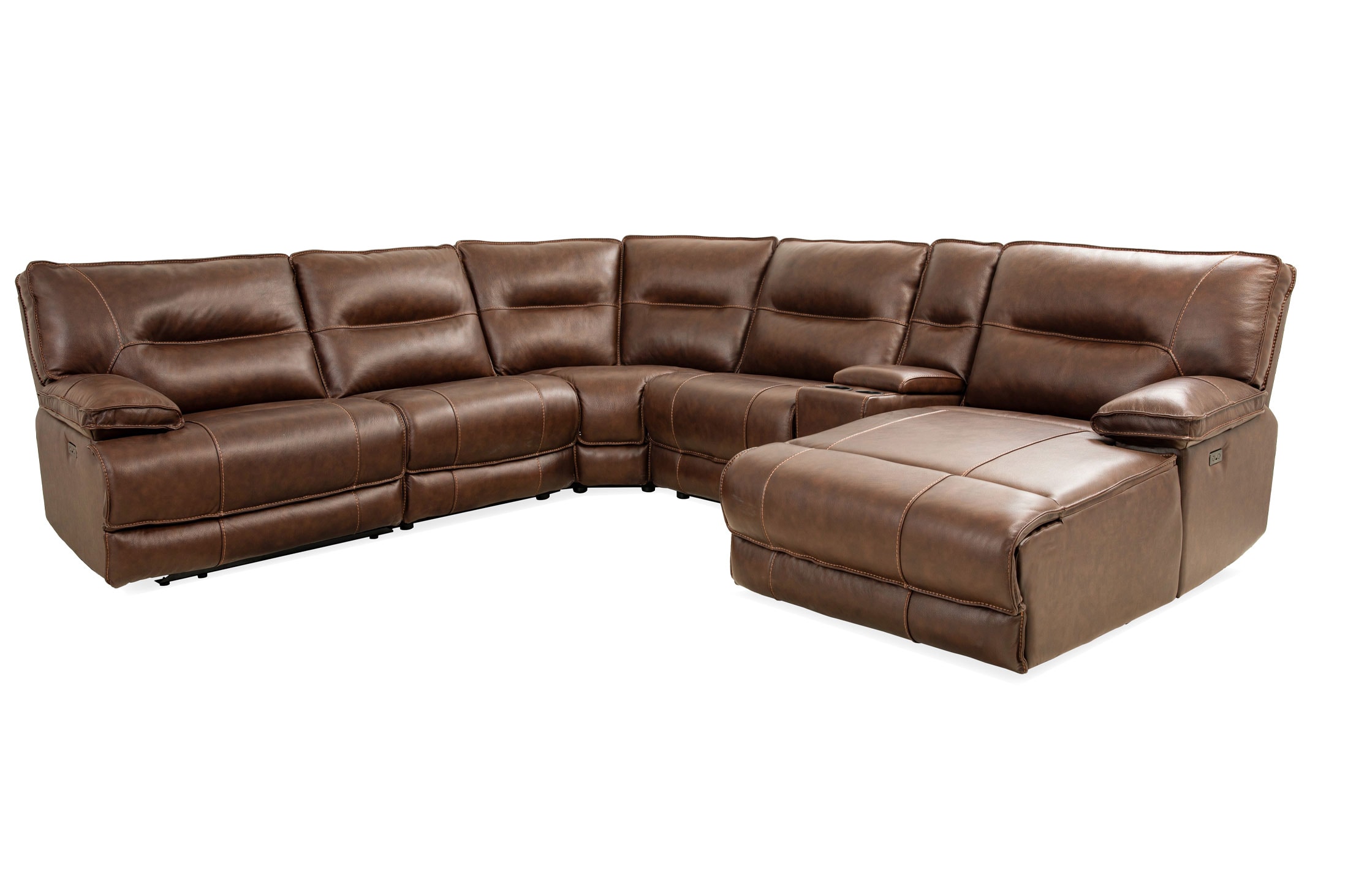 6 Piece Power Sectional