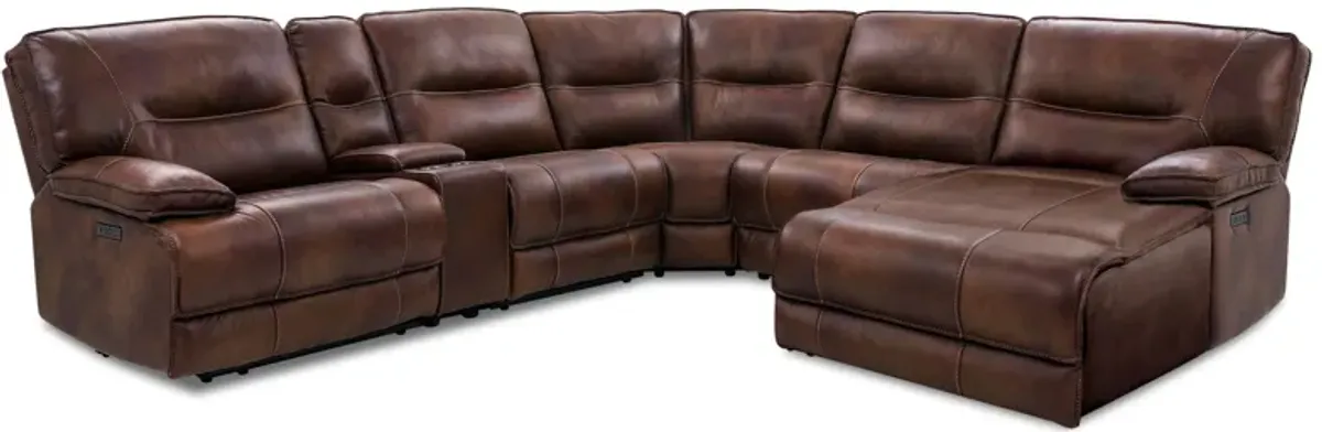 6 Piece Power Sectional