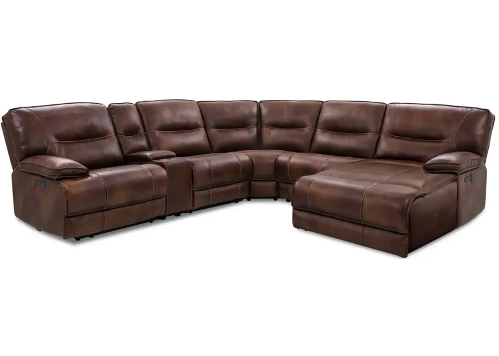 6 Piece Power Sectional