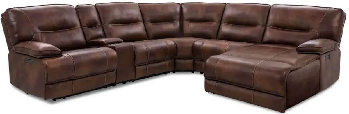 Thunderstruck 6 Piece Power Sectional