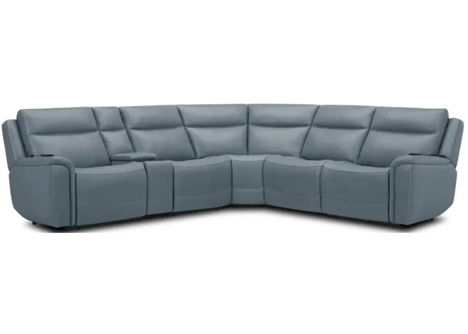 6 Piece Power Sectional