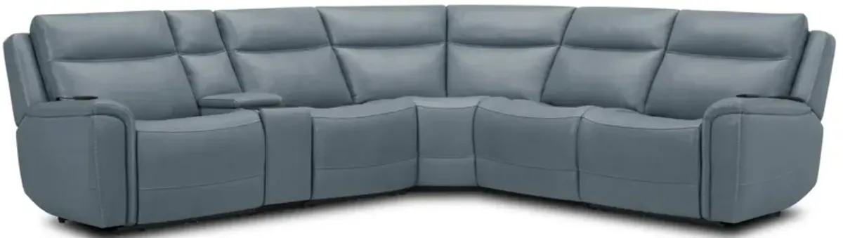 6 Piece Power Sectional