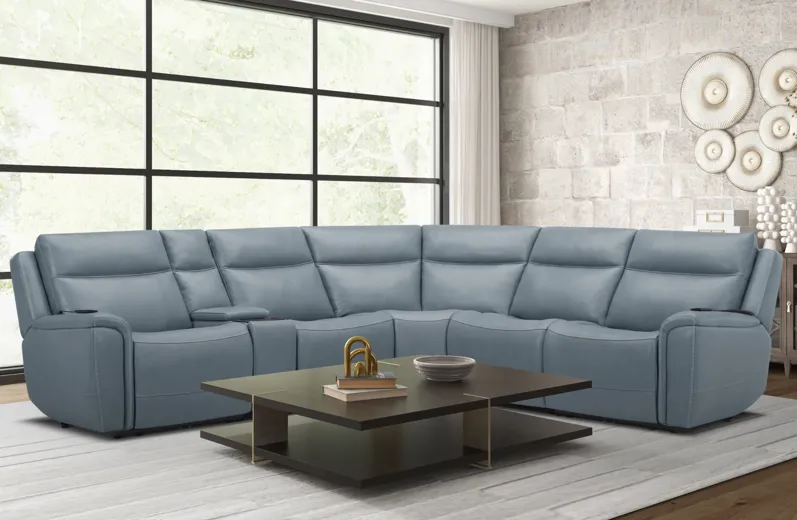 6 Piece Power Sectional