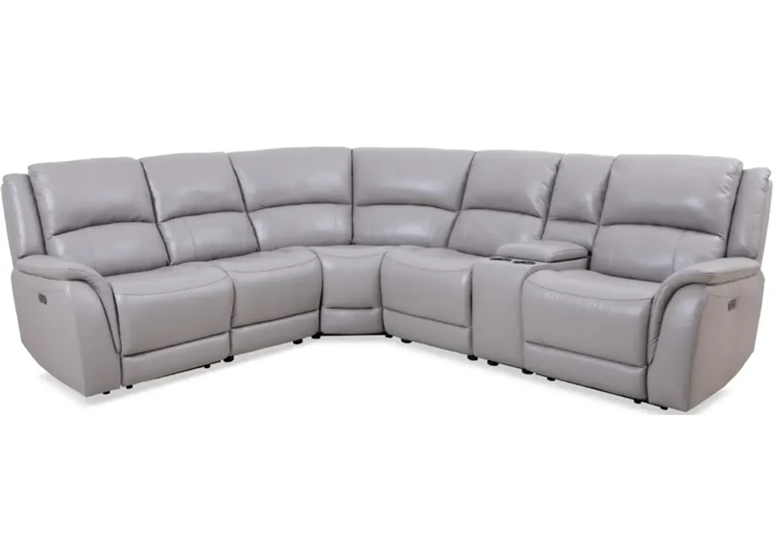 6 Piece Power Sectional