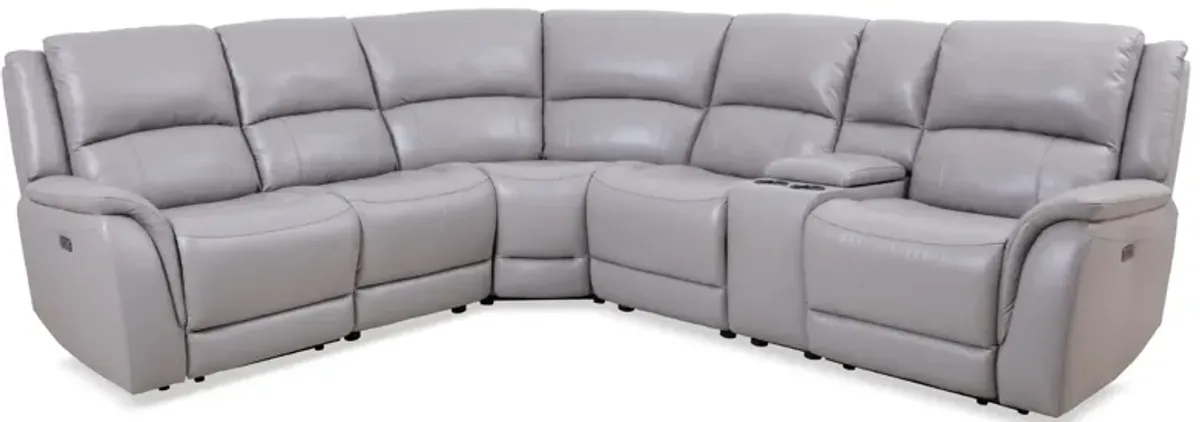 6 Piece Power Sectional