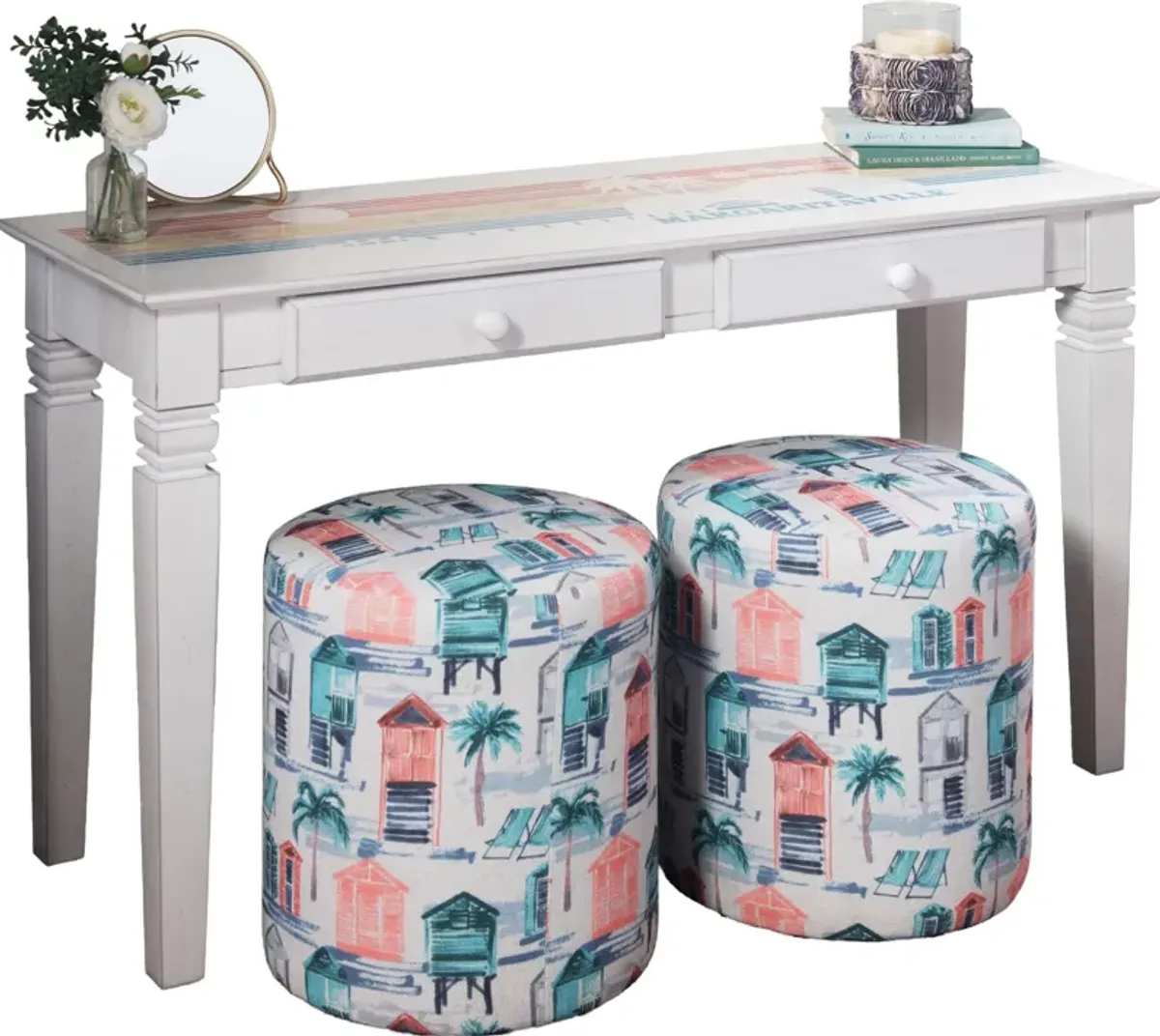 Margaritaville 3pc Sofa Table