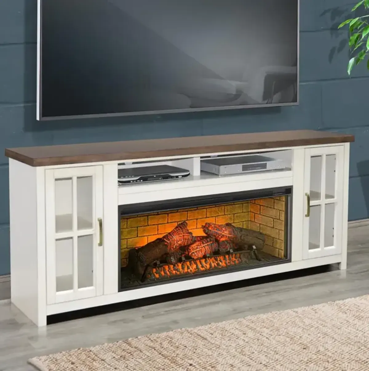 Media Fireplace