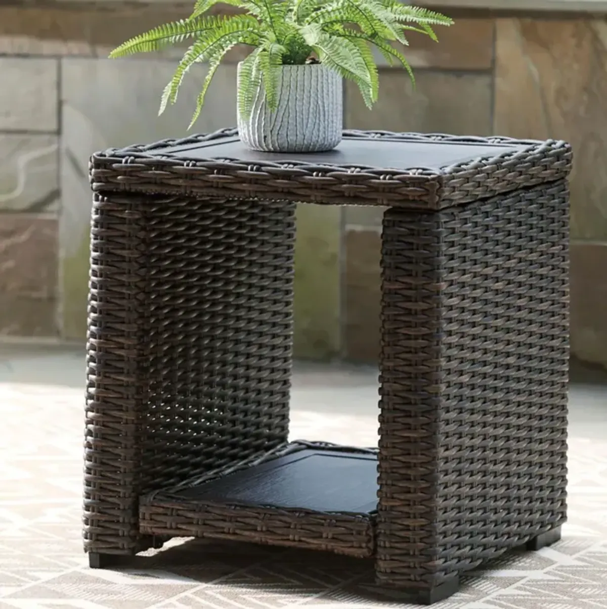 Outdoor End Table