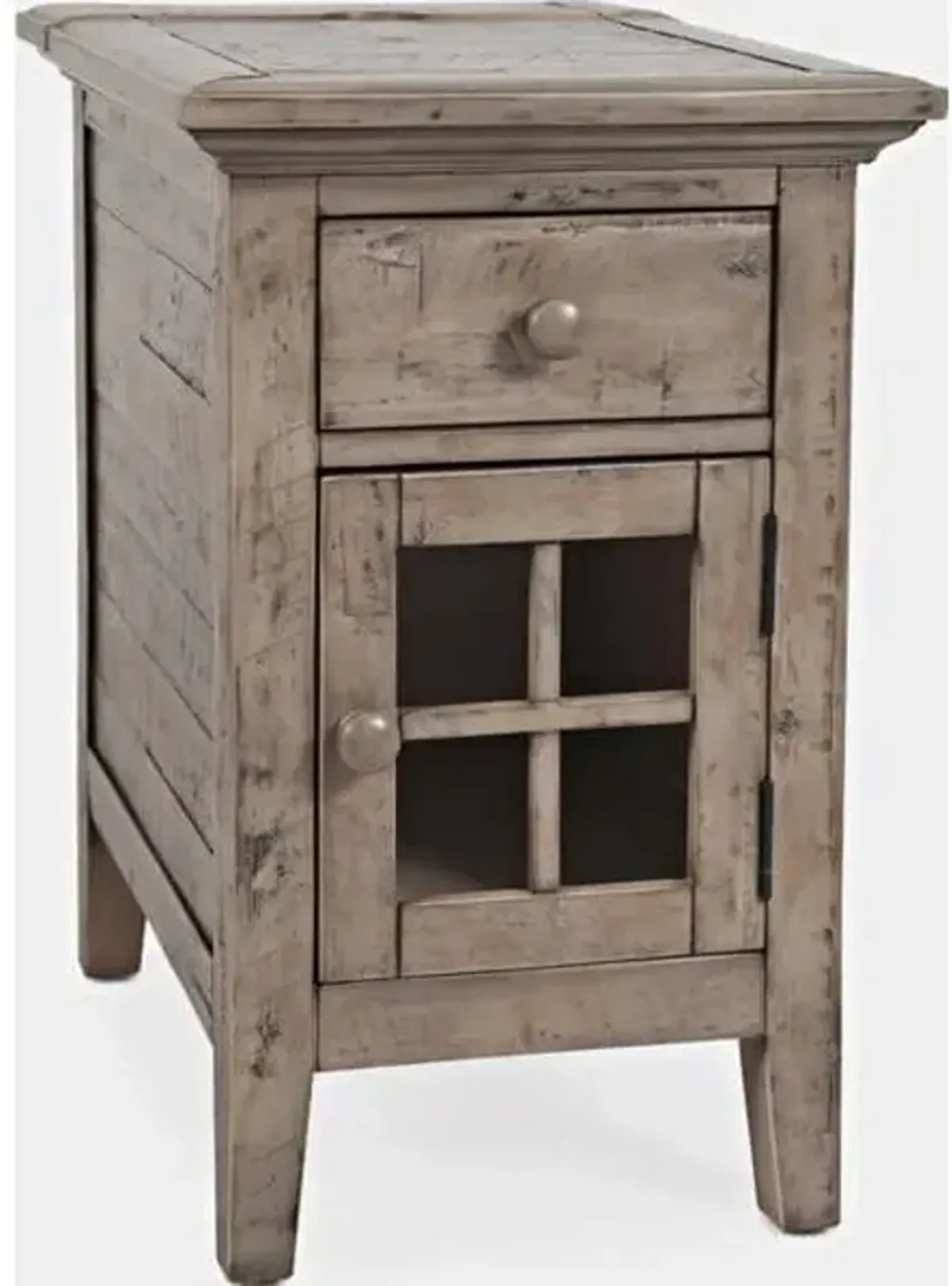 Rustic shores Chairside Table