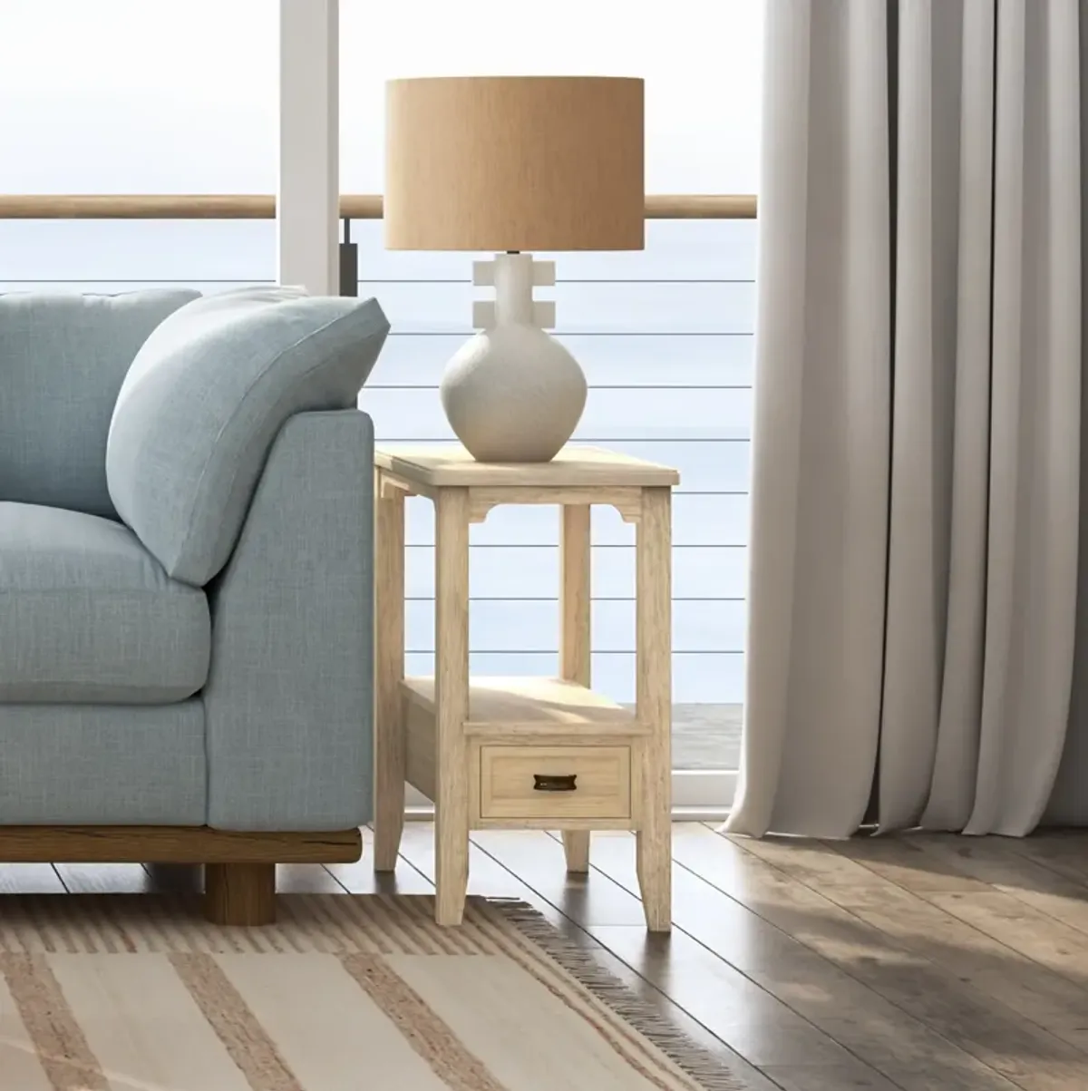 Chatham Chairside Cabinet Table