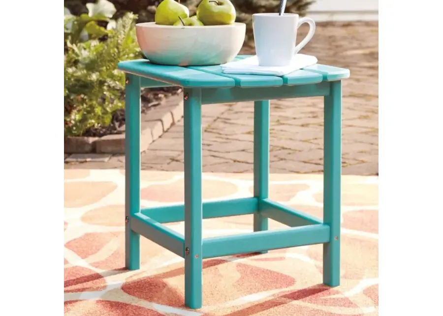 Chairside Table Turquoise