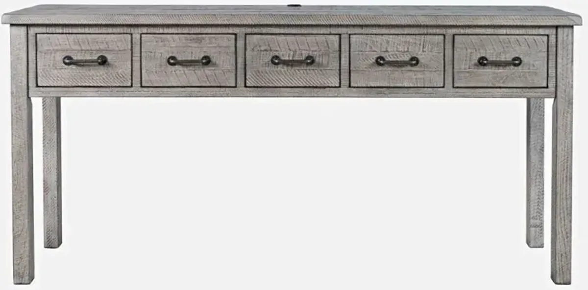 North Coast 5 Drawer Console