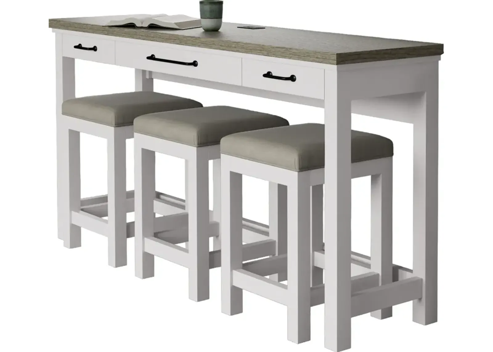 Console/3Stools