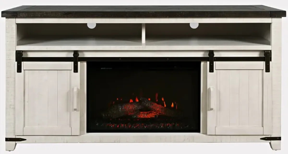 Madison County Media Fireplace