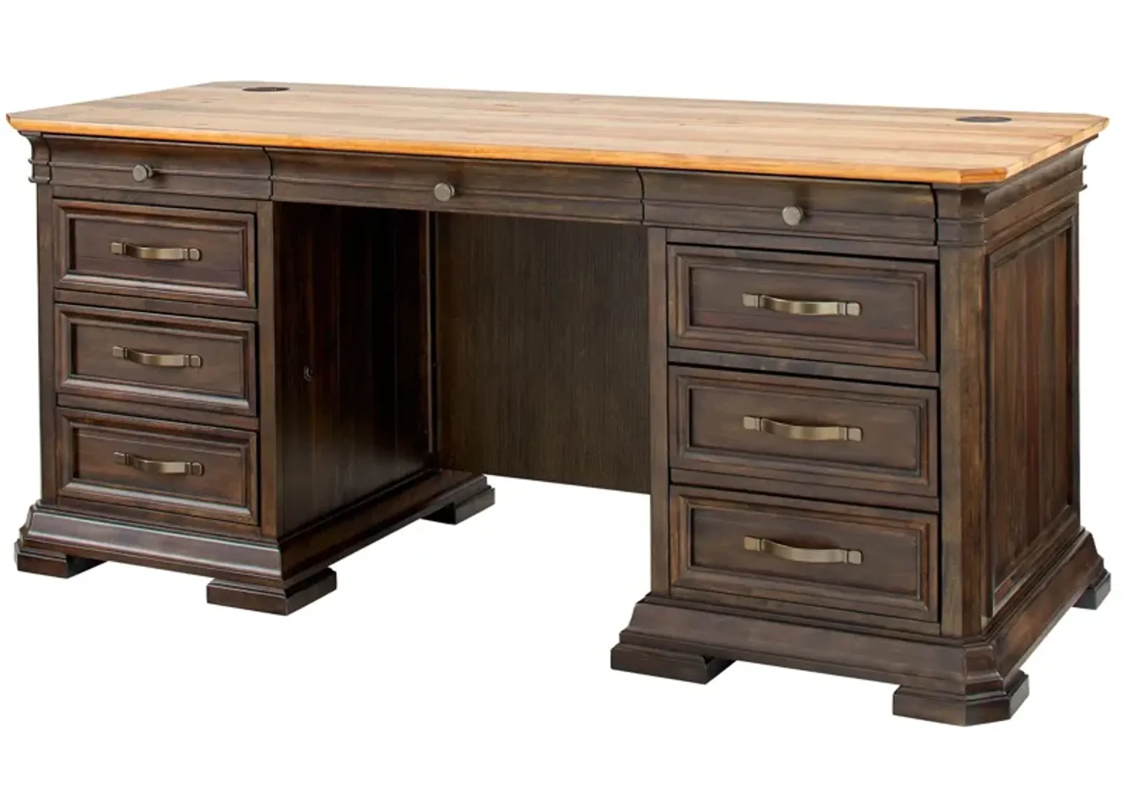 Double Pedestal Desk