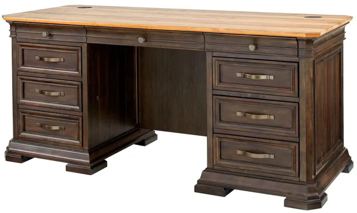 Double Pedestal Desk