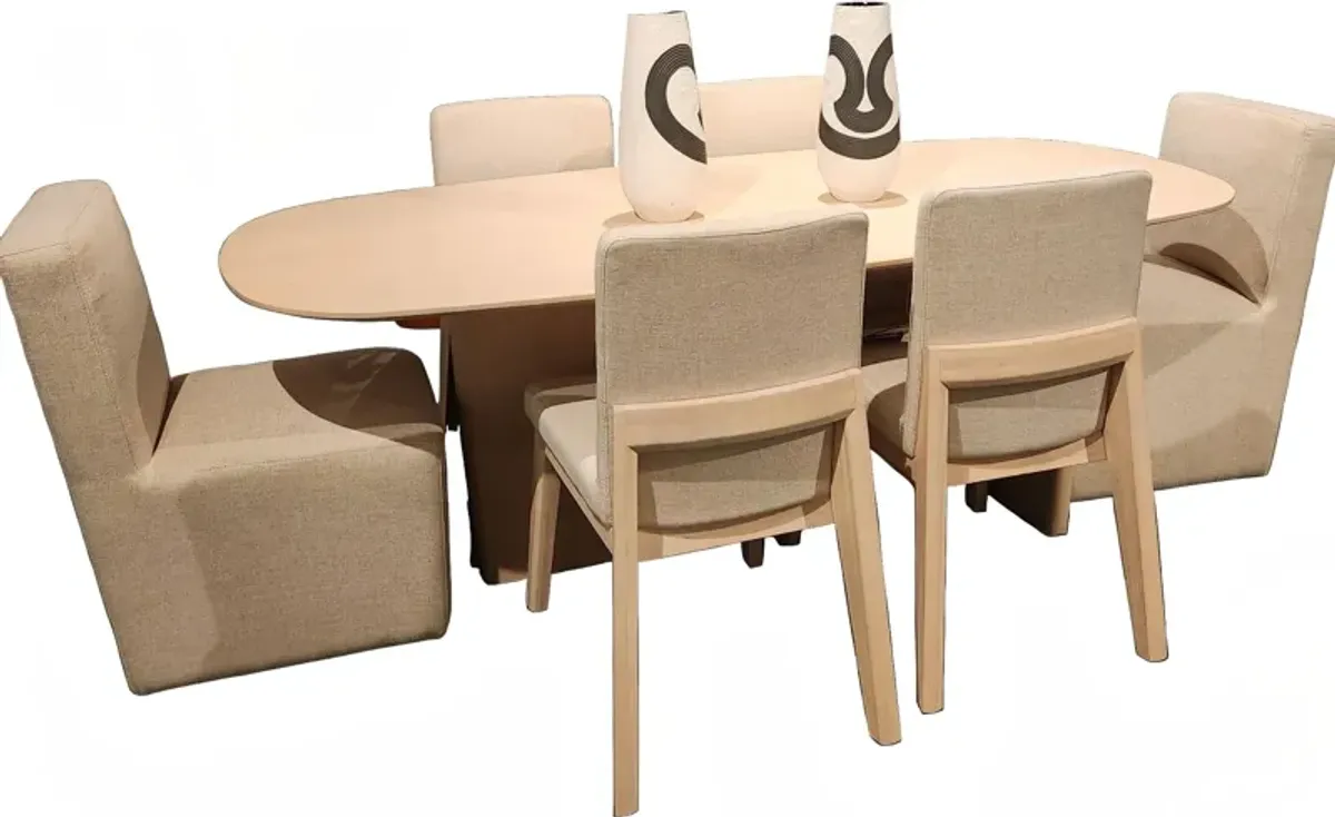 Pure Serenity 7 Piece Dining Set