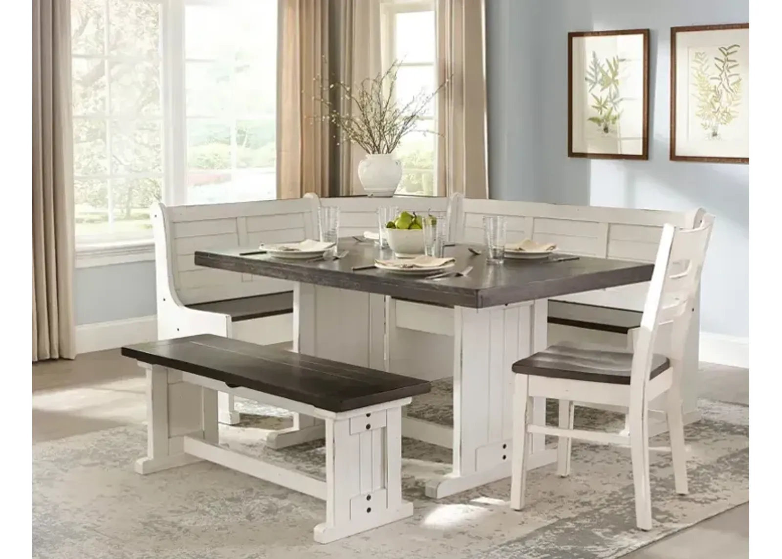 4 Piece Lsf Dining Set