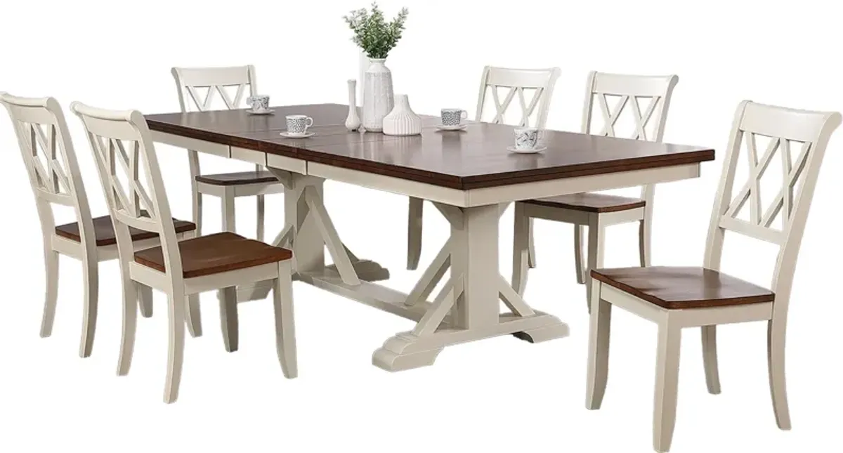 Expressions 7 Piece Dining Room Set