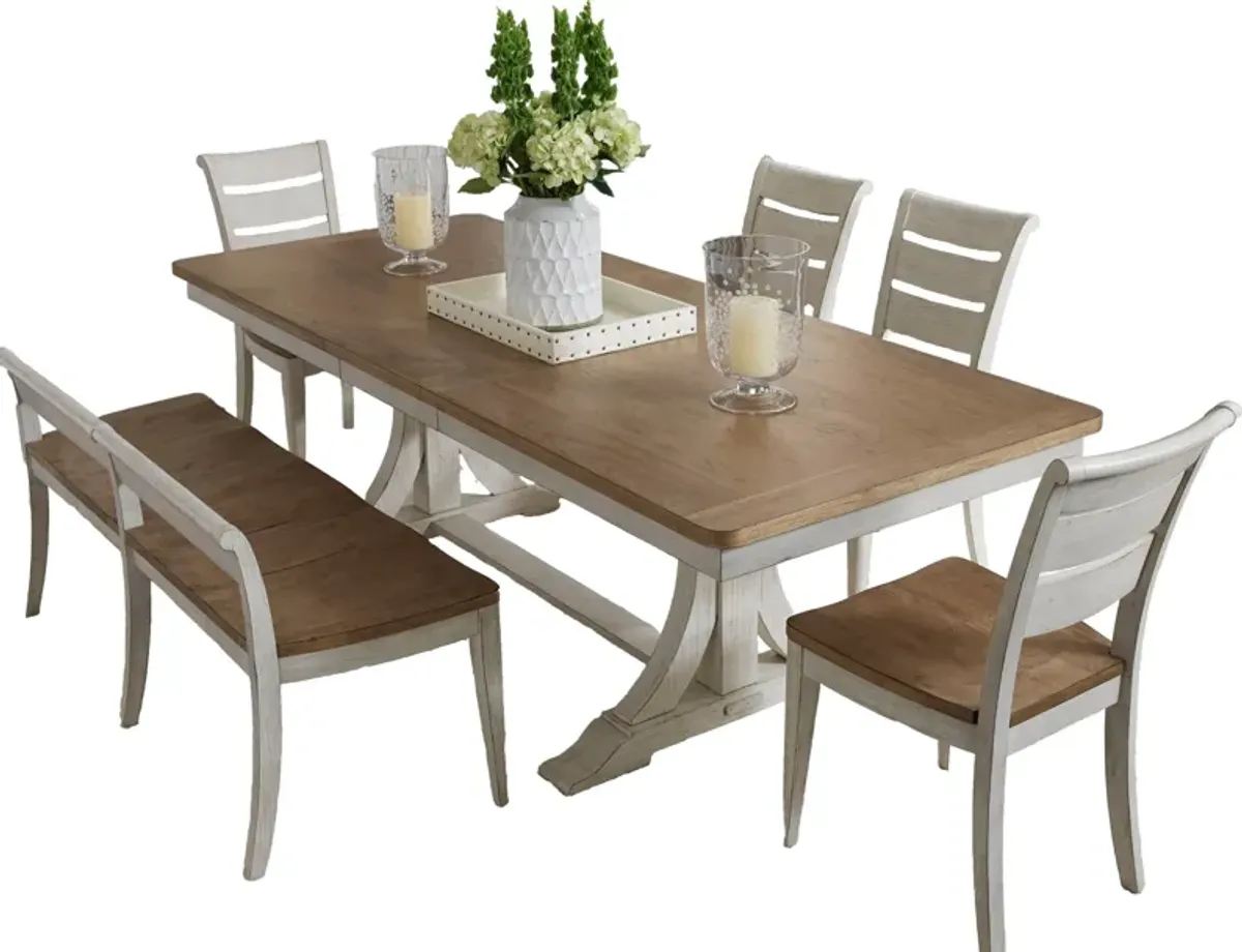 Farmhouse Reimagined 6 Piece Dining Room Set