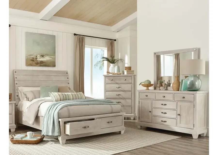 4 Piece Queen Storage Bedroom Set