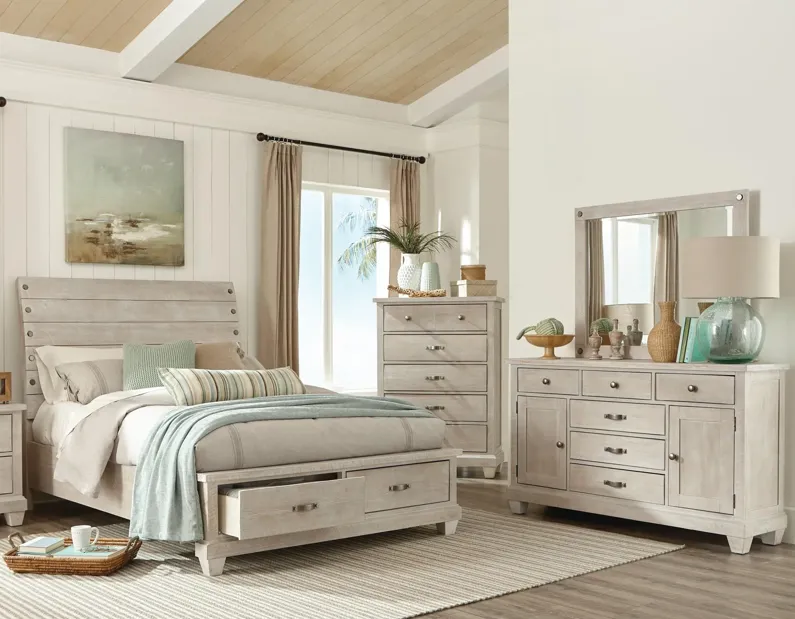 4 Piece Queen Storage Bedroom Set