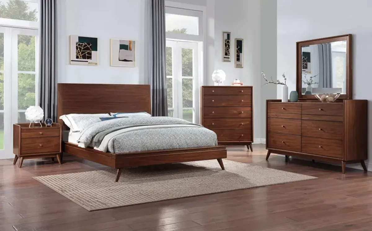 Mid Century 4 Piece Full Bedroom